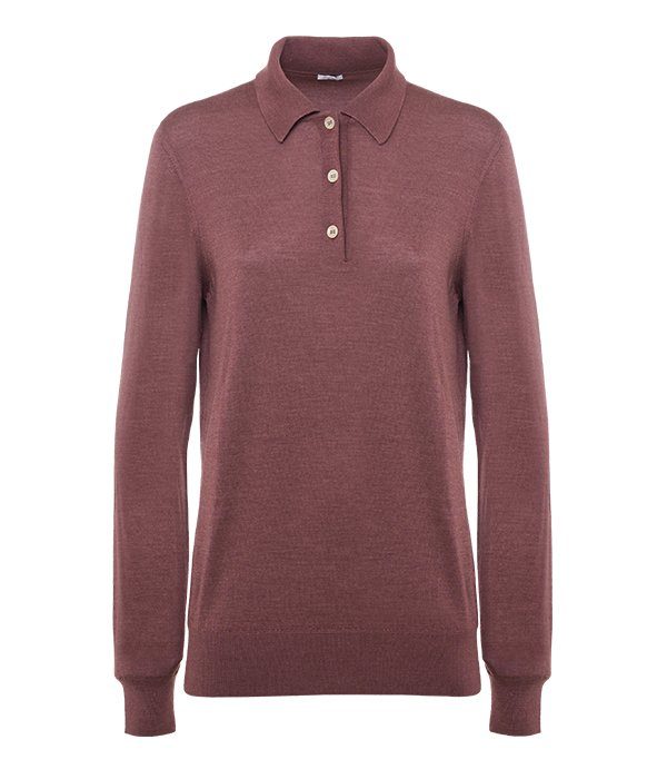 POLO M/LUNGA IN CASHMERE