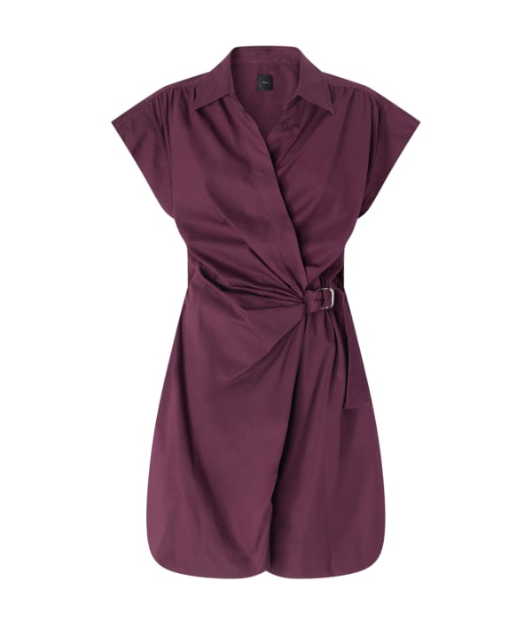 ABITO IN COTONE BORDEAUX