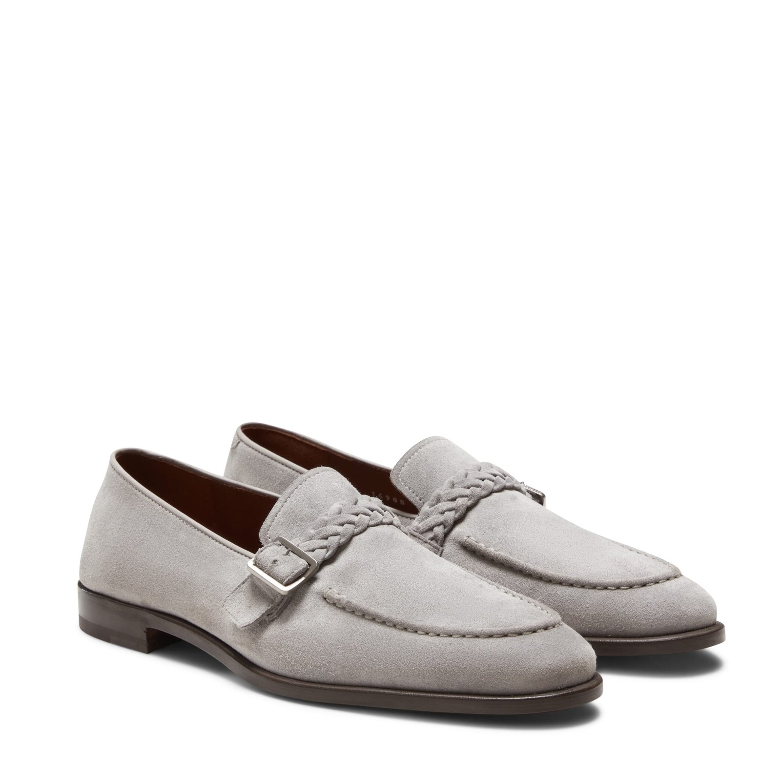 MOCASSINO CAMOSCIO GRIGIO