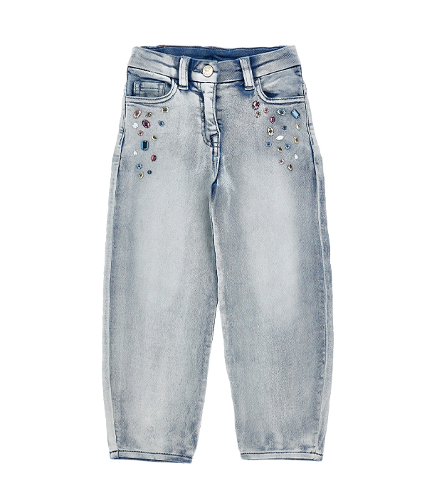 DENIM RHINESTONE