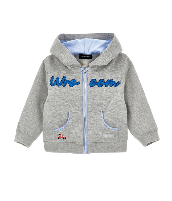 FELPA ZIP BOY